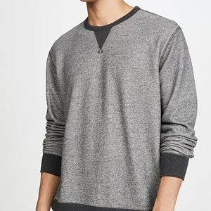 Rails Men's Kennedy Pullover Sweatshirt Size Large in Marled Grey